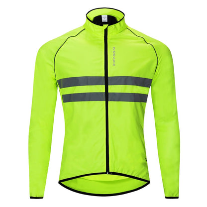 WOSAWE Ultralight Men's Cycling Windbreaker Reflective Jacket - Xnest