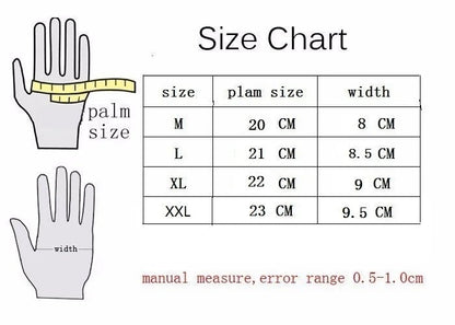 Genuine Leather Motorcycle Gloves for Men - Xnest