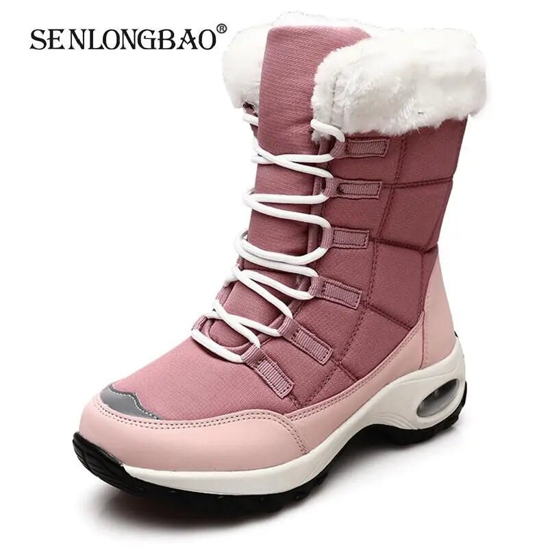 Women's Waterproof Winter Snow Boots - Xnest