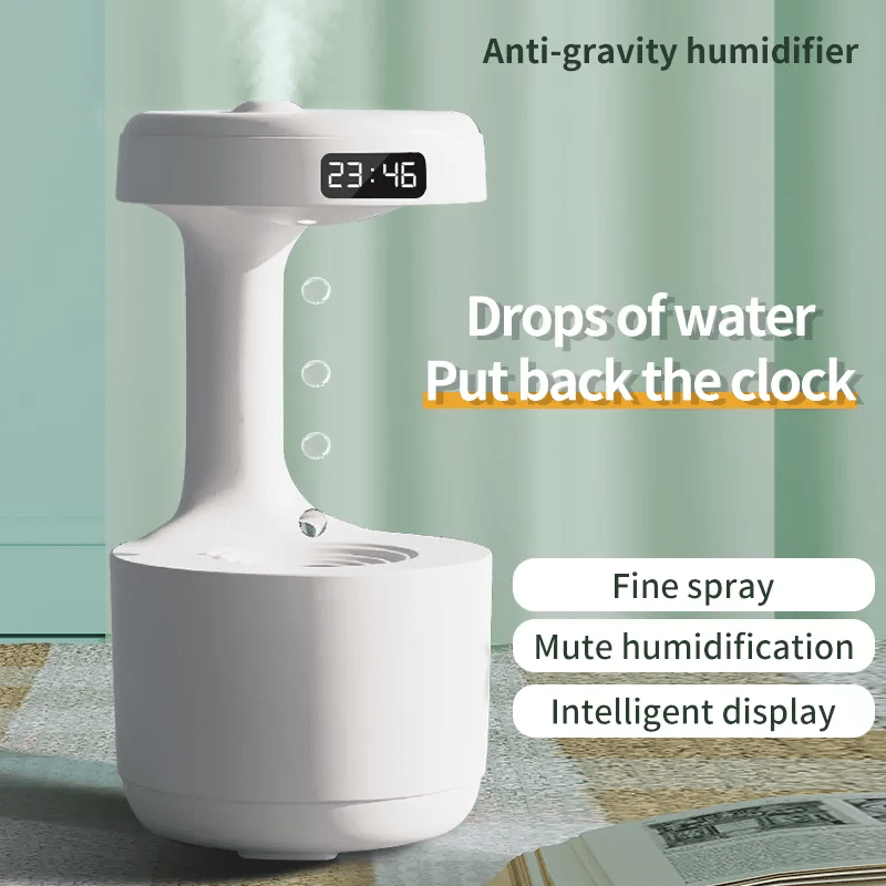 Anti-Gravity Water Droplet Humidifier Aromatherapy Machine - Xnest